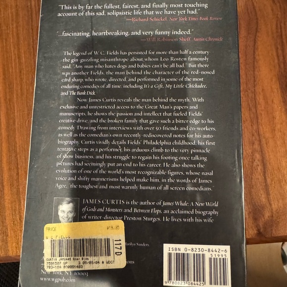 NEW WC Fields biography by James Curtis - Picture 3 of 3